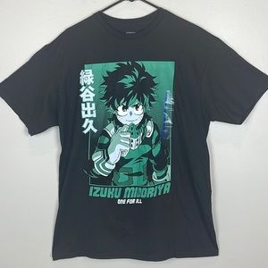 NWOT My Hero Academia Graphic T Men’s Size L